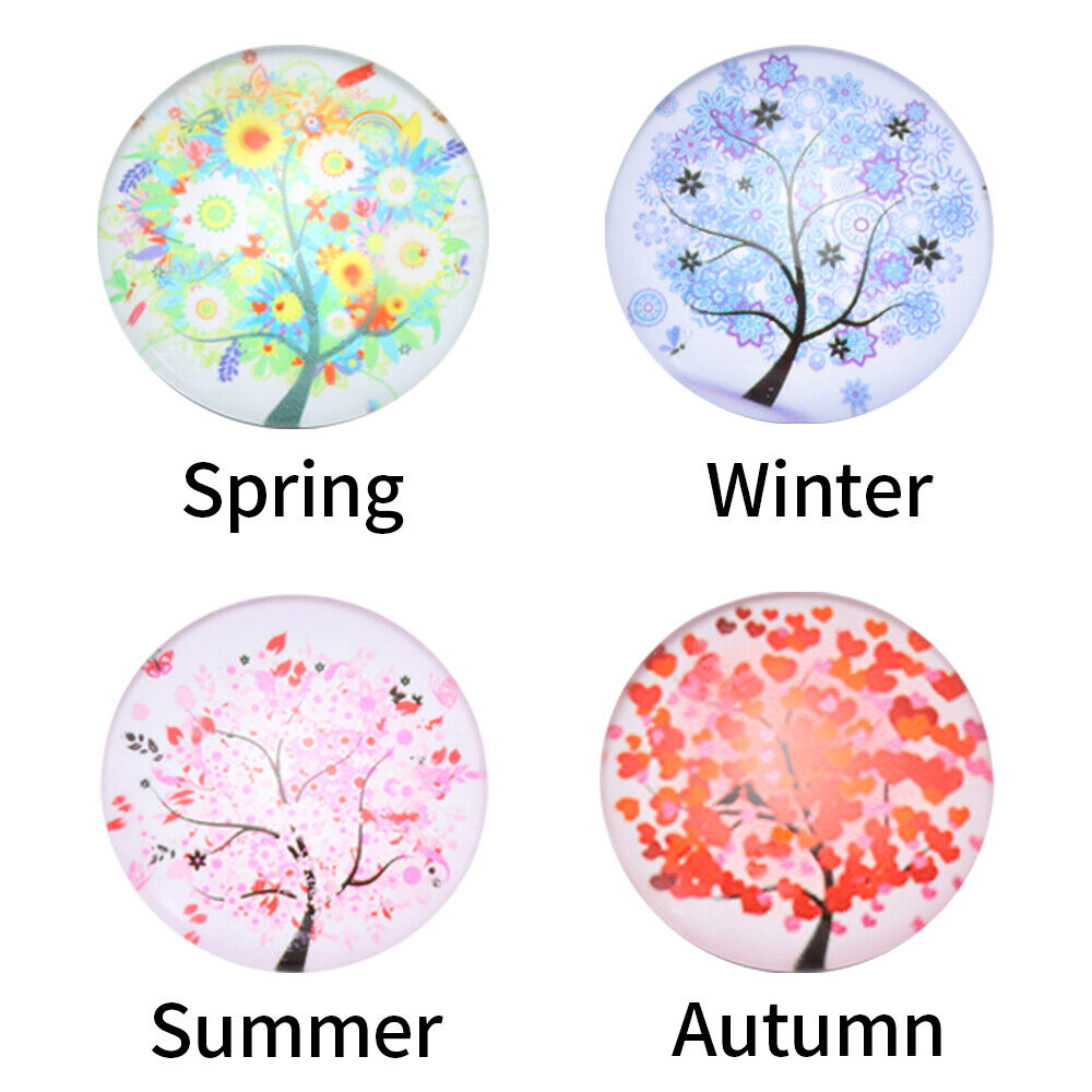 Painting Cover Holder Magnet Cover Core Four Seasons Tree Diamond Painting Tool