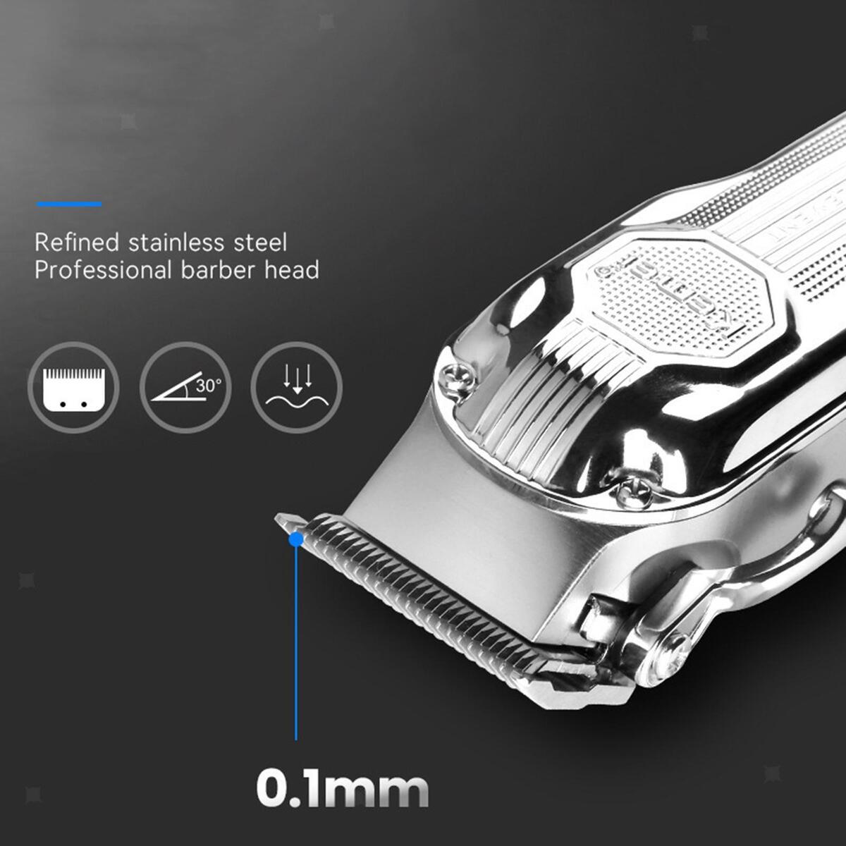 Upgraded Electric Hair Clippers LCD Digital Display Kit Hair Trimmer for Men