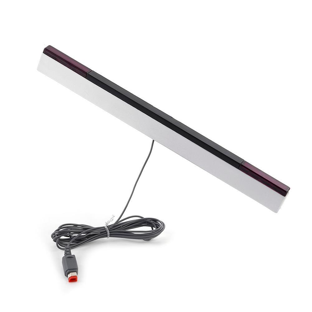 Wired Motion Sensors Receivers ABS Sensor Bar w/Holder for Nintend Wii/WiiU