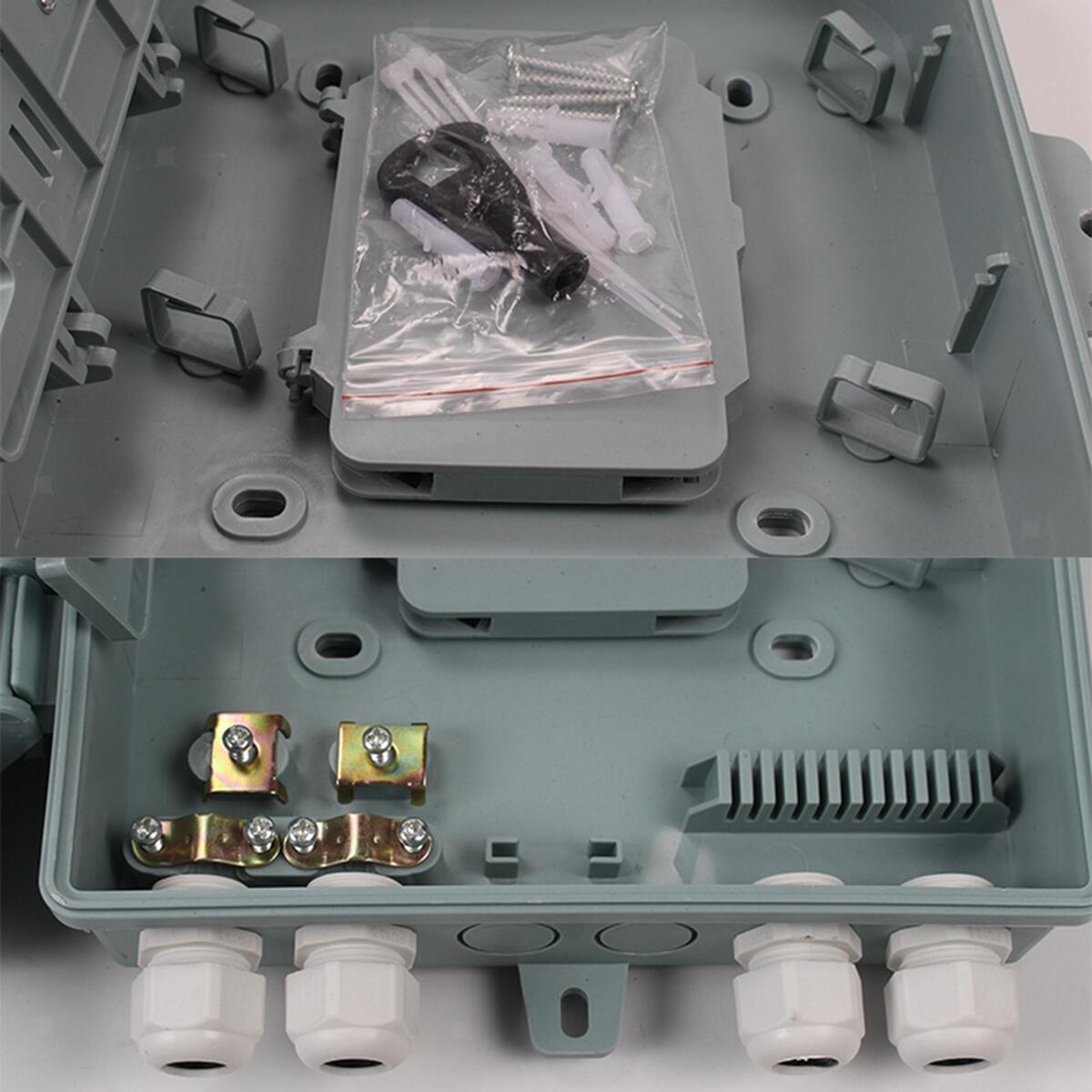 16 Core  Fiber Distribution Box, Ab848-8/16B, ABS SC/FC Mini Fiber