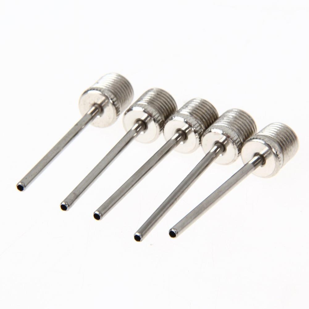 7 Pcs Needle Valve Connector Pump Adaptor Set Kit for Football Bicycle