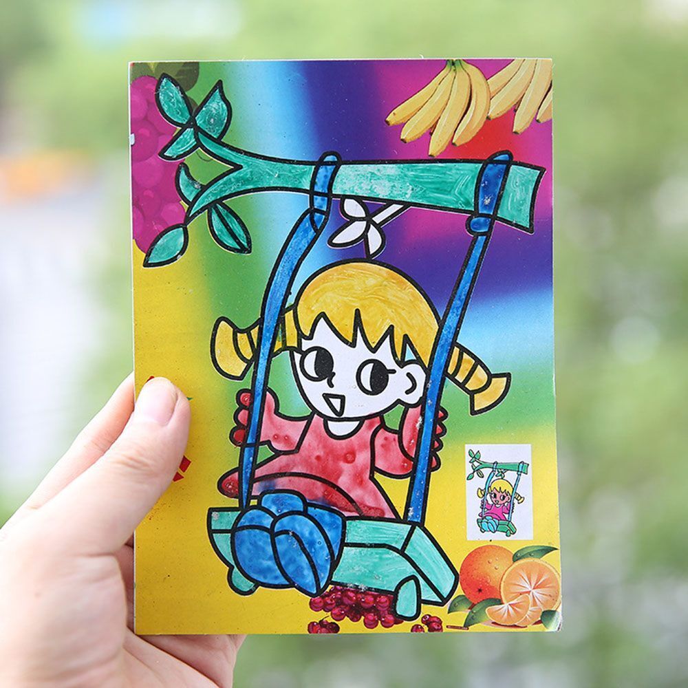 Coloring Gouache Children's Color Painting Graffiti Drawing Board Painting