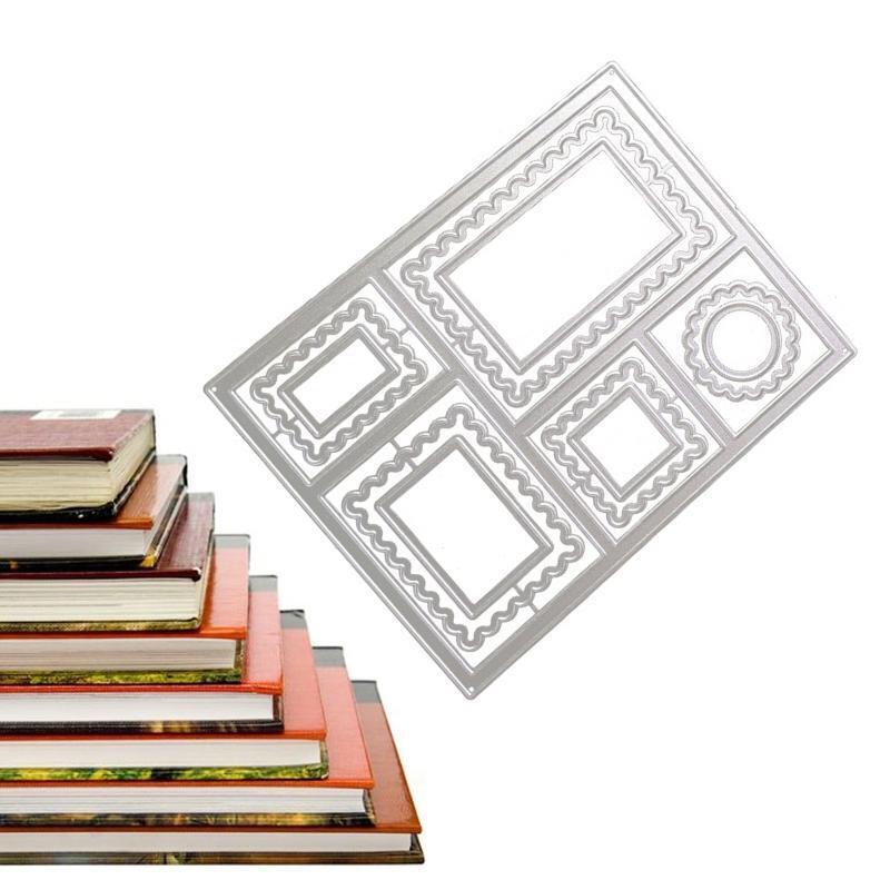 Metal Cutting Dies Carbon Steel Frame Border Stencil for Card Making Album Decor