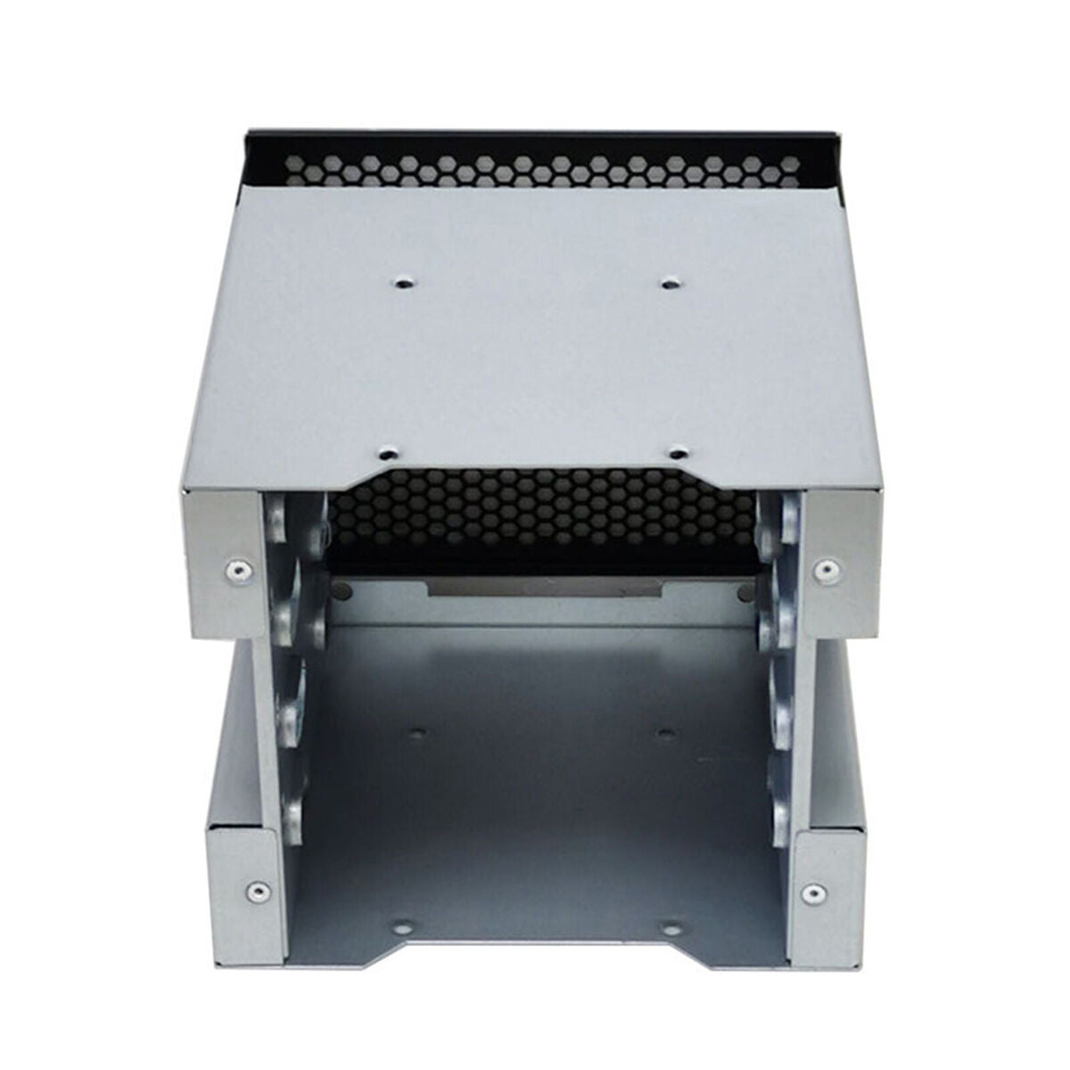 5" 4-Bay 3.5" SSD HDD Cage  Caddy Aluminum  Expansion Holder