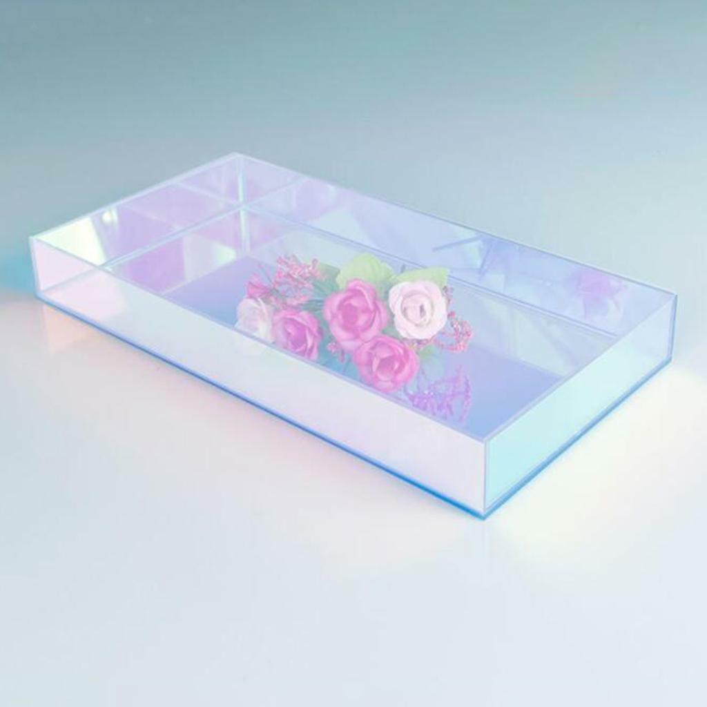 Drawer Organizer Acrylic Clear   Serving tray and storage