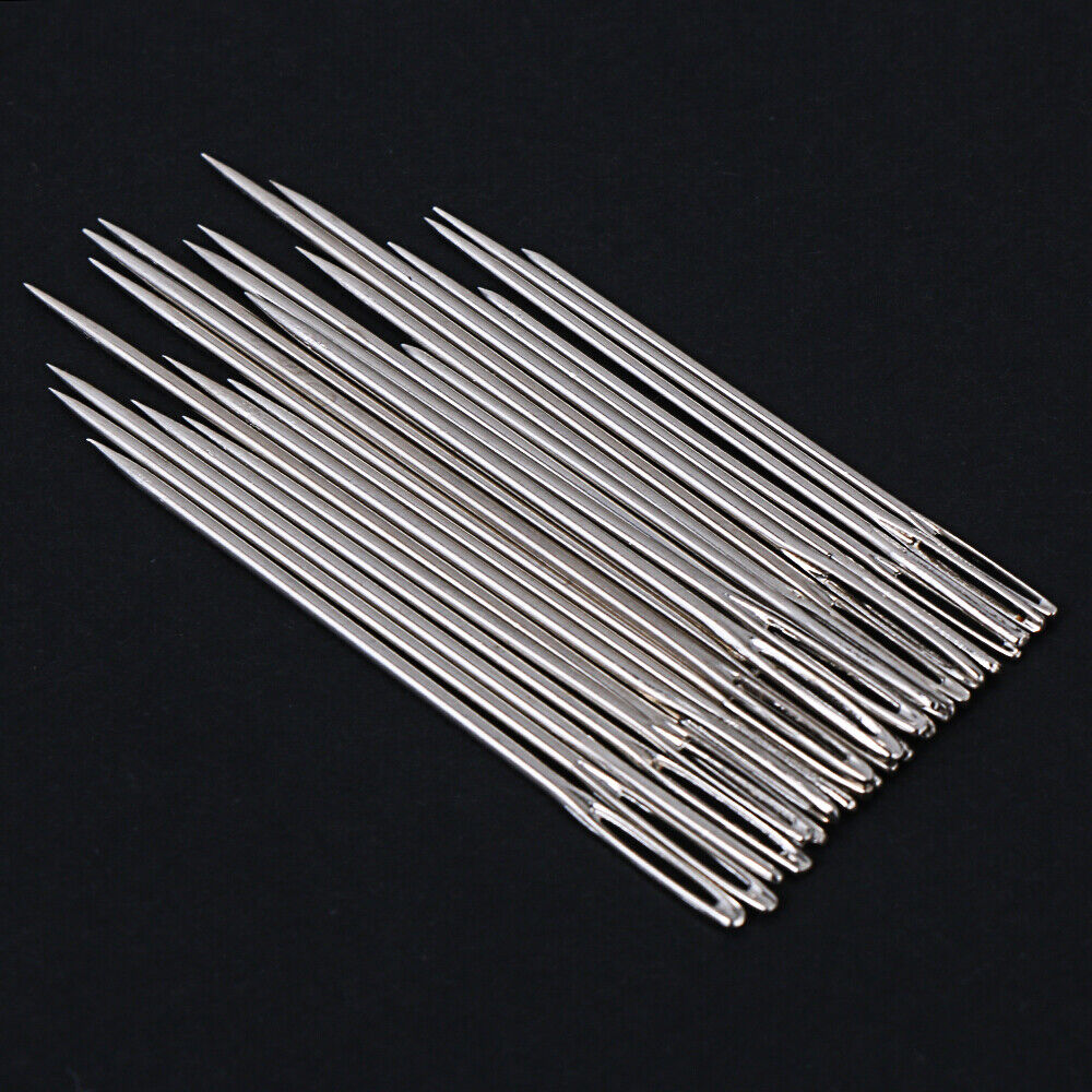 Cross Stitch Hand Sewing Needle Large Eye Needles Mending Craft Sew Pins Kit