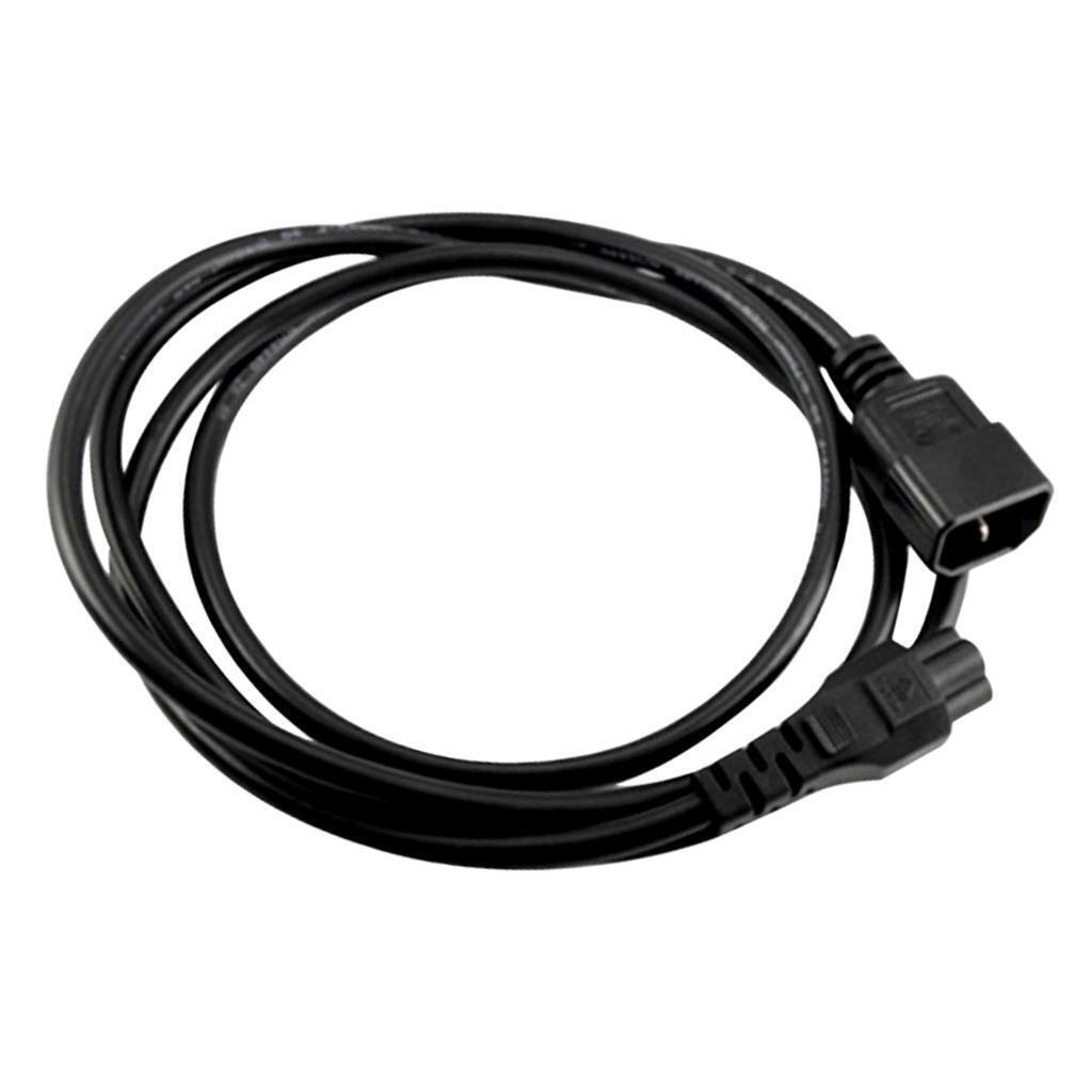 IEC 320 C14 To C5 AC Power Cord Extension Cable For UPS PDU PC