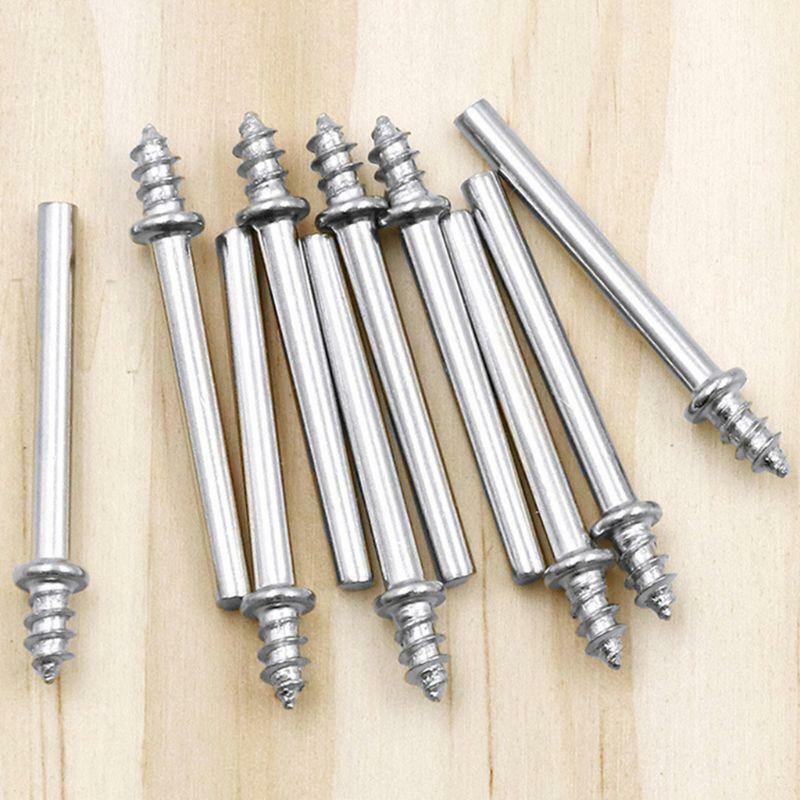 10 Pcs Shank Screw Rotary Handle Mandrel Grinding Polishing Fit for Rotary Power
