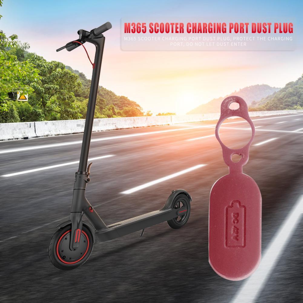 M365 Electric Scooter Charge Port Cover Dust Plug Silicone Cap Cycling Part