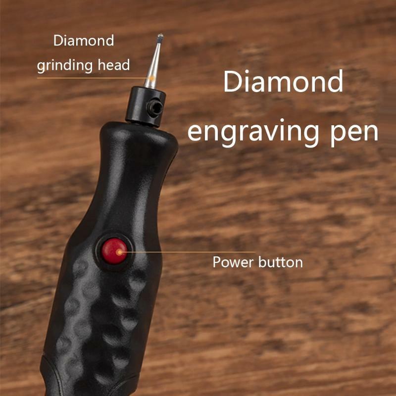 Mini Electric Grinder Pen Head Without Noise Engraving Pen Head Grinding Head