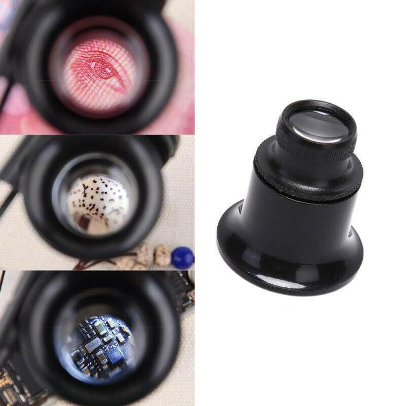 20X Jewelers Eye Loupe Loop Magnifier Magnifying Glass Watchmakers Jewelry Tool