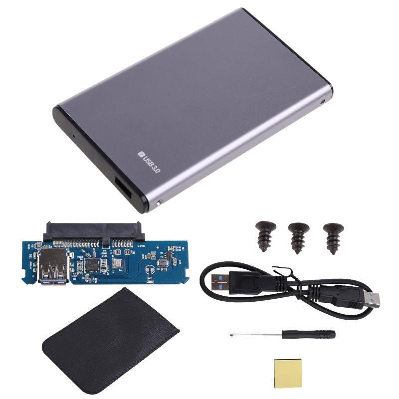 USB3.0 to Sata III 2.5" External Hard Drive Enclosure for 7mm and 9.5mm 2.5 Inch