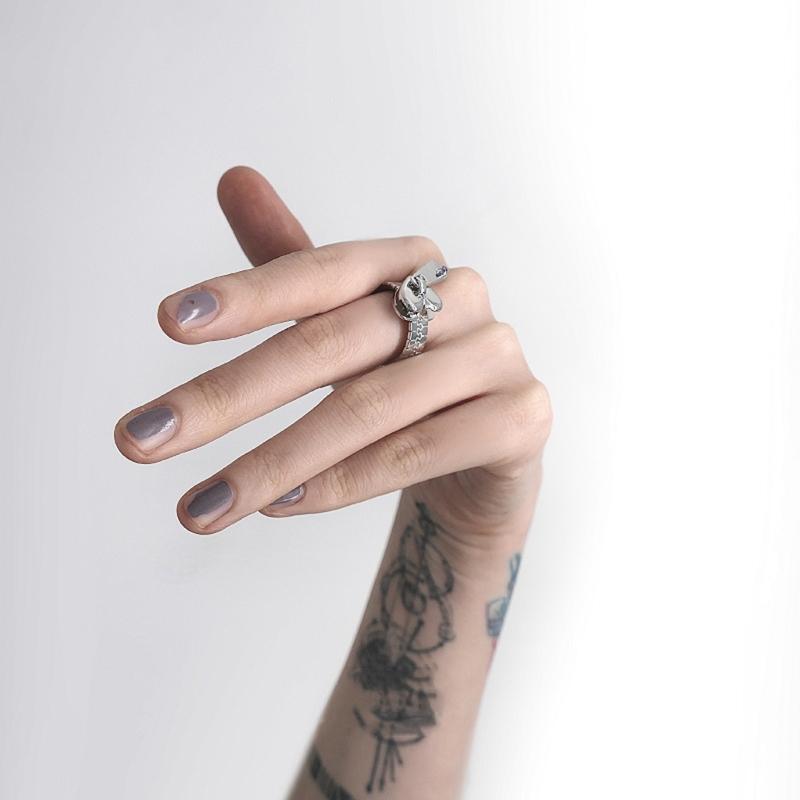 Novelty Rings Adjustable Open Finger Ladies Ring Party Jewelry Gift for Wedding