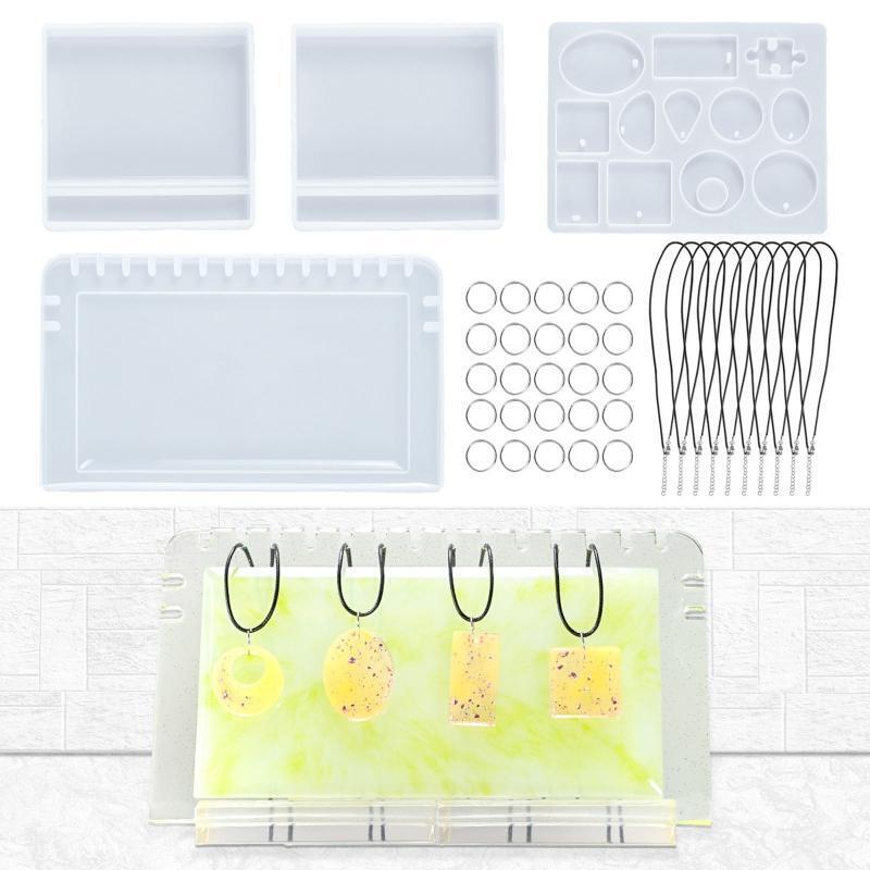 Horizontal Version Necklace Display Rack Mold Display Stand Base Mould Open Ring