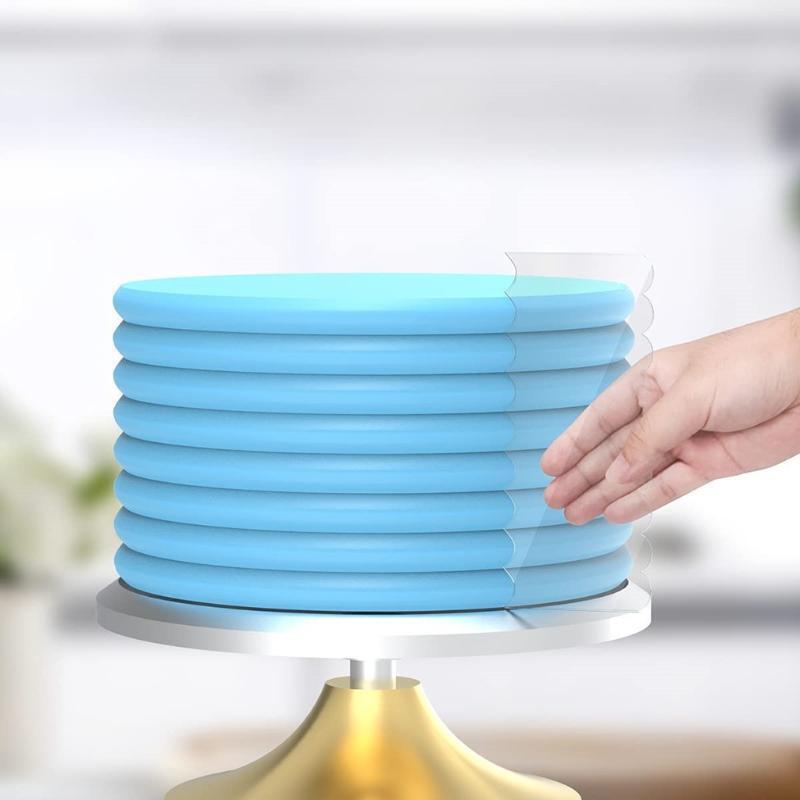 Large Cake Smoother Cake Edge Smoother Tools for Different Shapes of Cake Edges