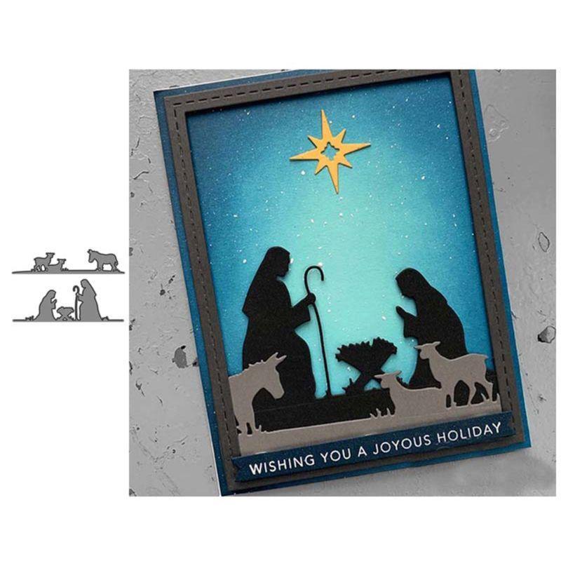 Creative Salah Metal Die Cuts Stencil Blade Punch Stencils Embossing Template