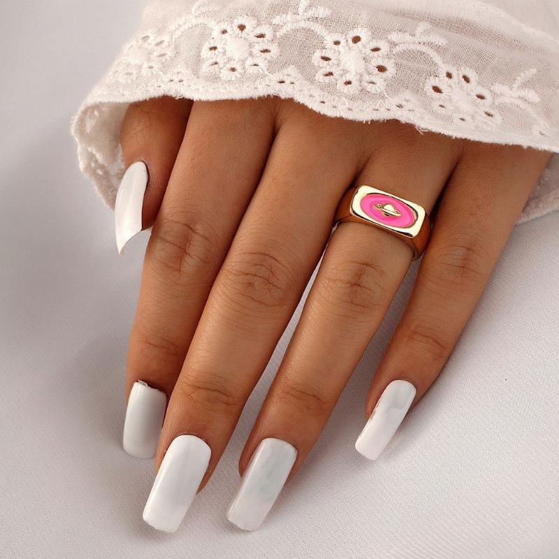 Dripping Oil Ring Made by Alloy Durable Strong Girl Female Favourite Decoration