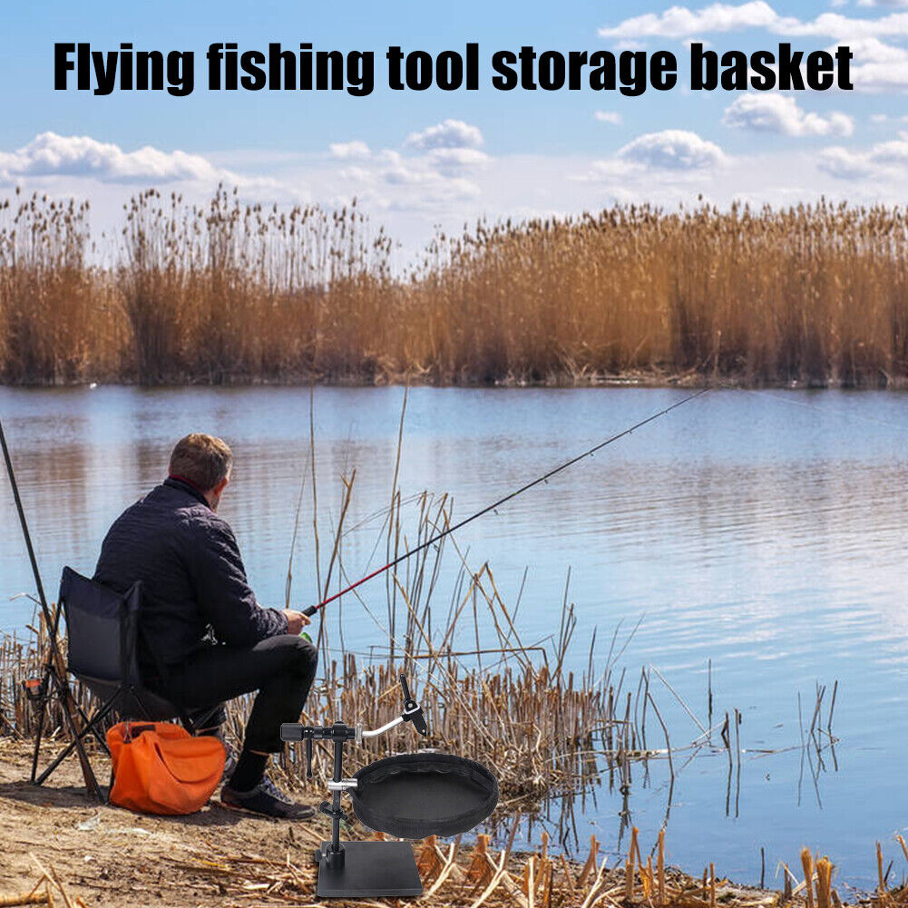 Fly Fishing Tool Storage Basket Durable Fishing Waste Pouch Trash Holder