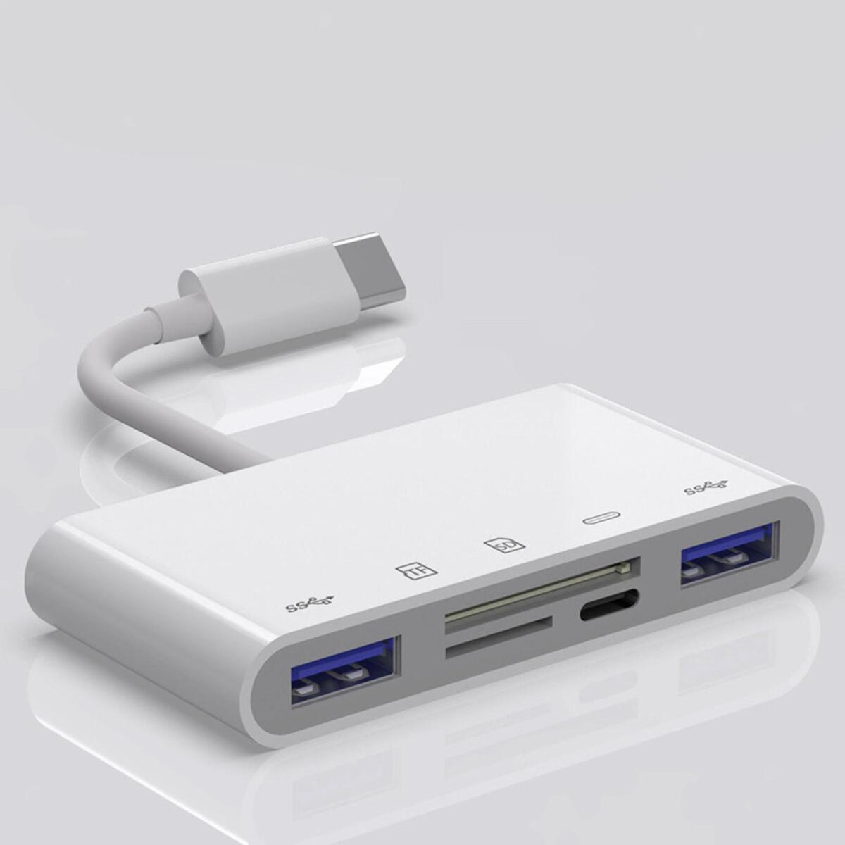 New  Universal  Hub USB Port Adapter Cable Converter for