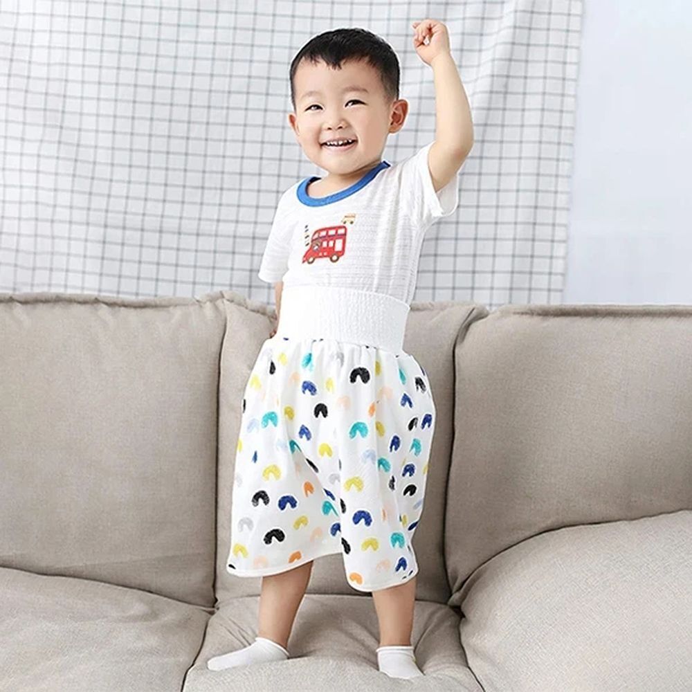 Diaper Skirt Shorts Toilet Training Pants Anti Bed-wetting Cotton Bamboo Fiber