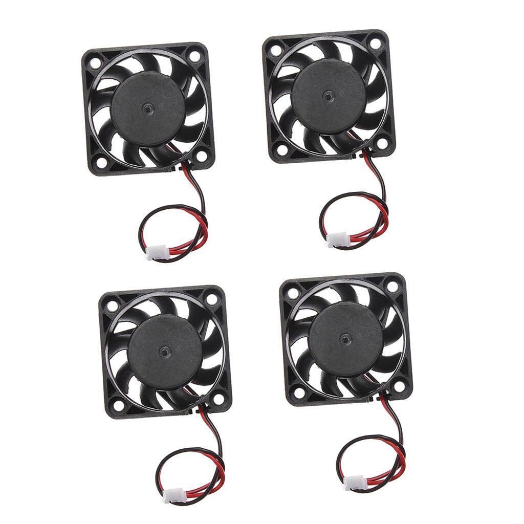 12V 2Pin 40mm Mini 4cm Fan Silent Computer Cooler Cooling Fan PC