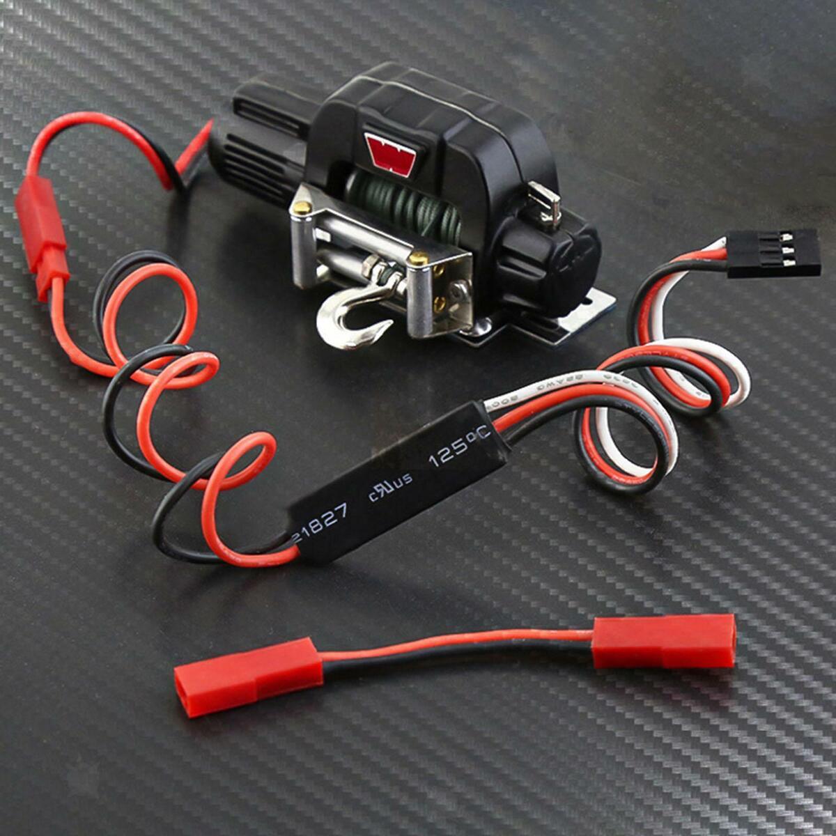 RC Car Winch Controller  1:10 Set for RC Car  Replaces Accessories