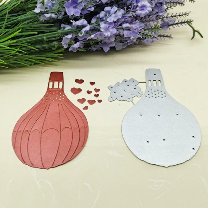 Fire Balloon Metal Cutting Die for DIY Paper Crafts Scrapbooking Album Decor