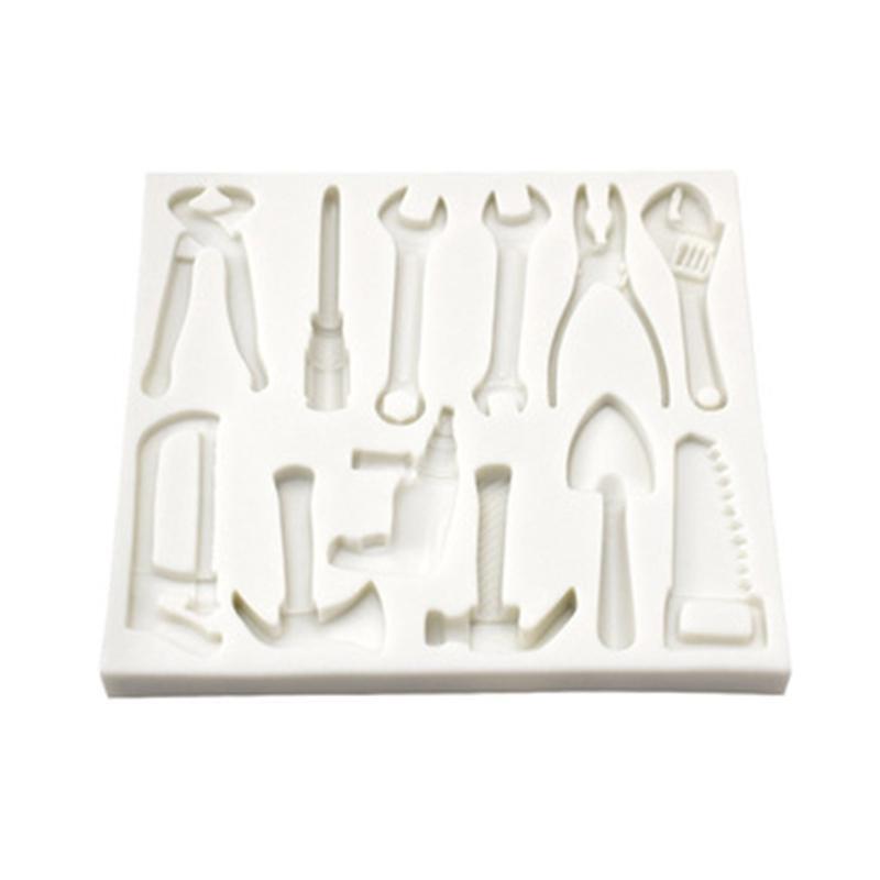 Hardware Tools Shape Chocolate Cake Decorating Baking Mold DIY Silicone Mold