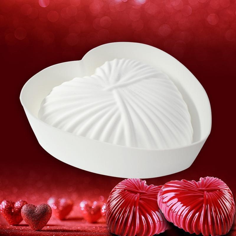 Cake Decorations Baking Heart Shapes Candy Fondant Chocolate Dripping Clay Molds