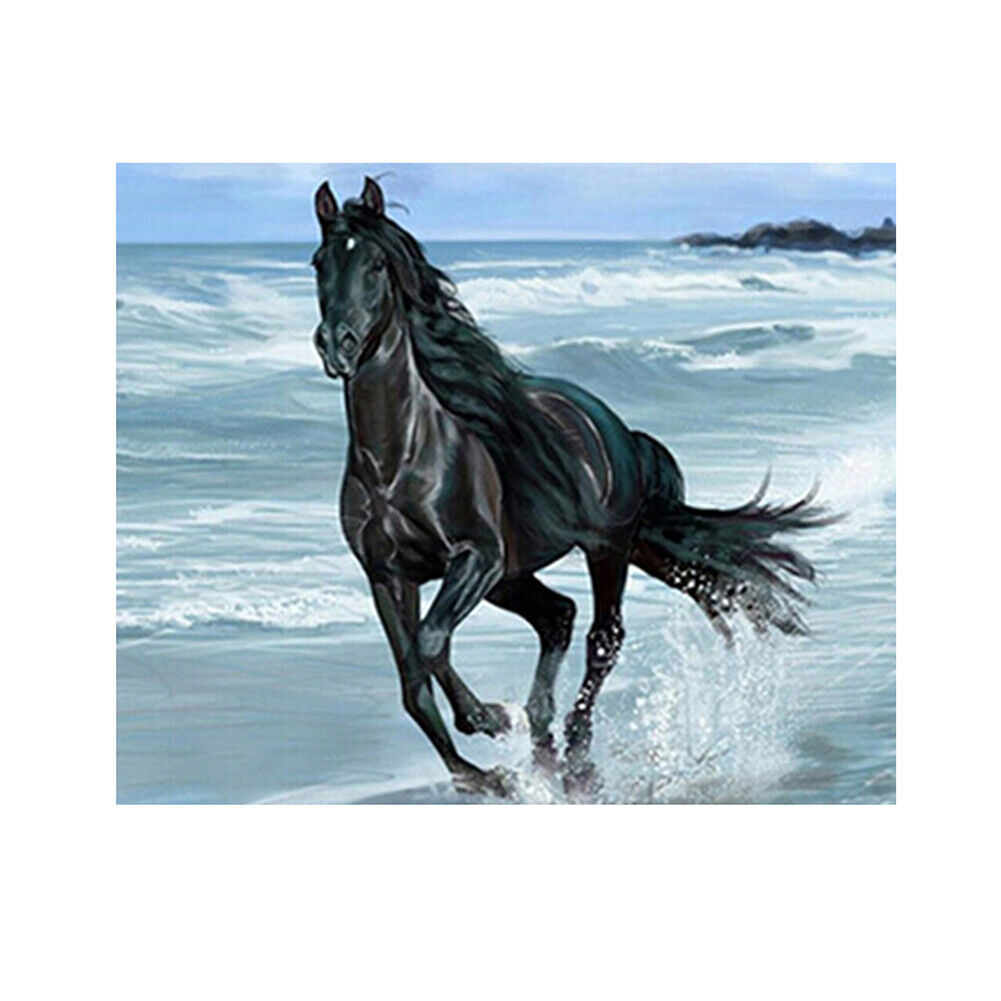Running Horse  5D Diamond DIY Painting  Kit Home Decor Craft(40 X 30cm)