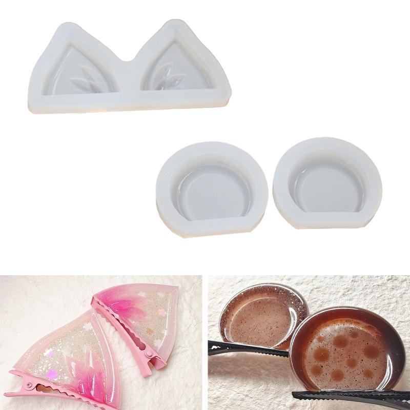 Cat Ears and Bear Ears Cute Mold  for DIY Personalized Frame Mold Crafts 2-piece