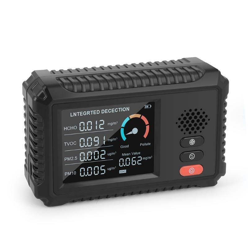 Multifunctional Air Gas Detector Formaldehyde HCHO TVOC PM2.5/PM10 Monitor