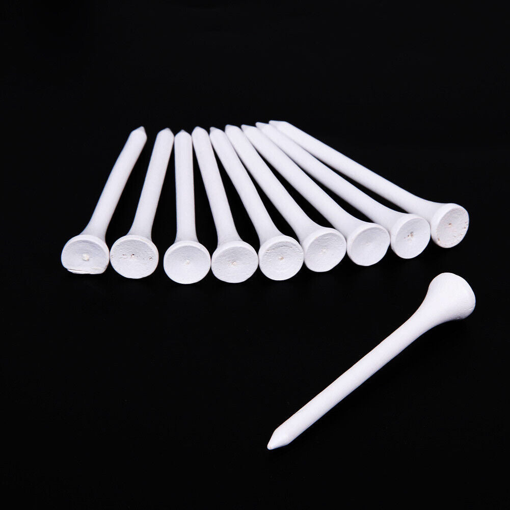 10pcs Wooden Golf Tees Golf wooden Tees Golf Accessories Golf Ball Nails
