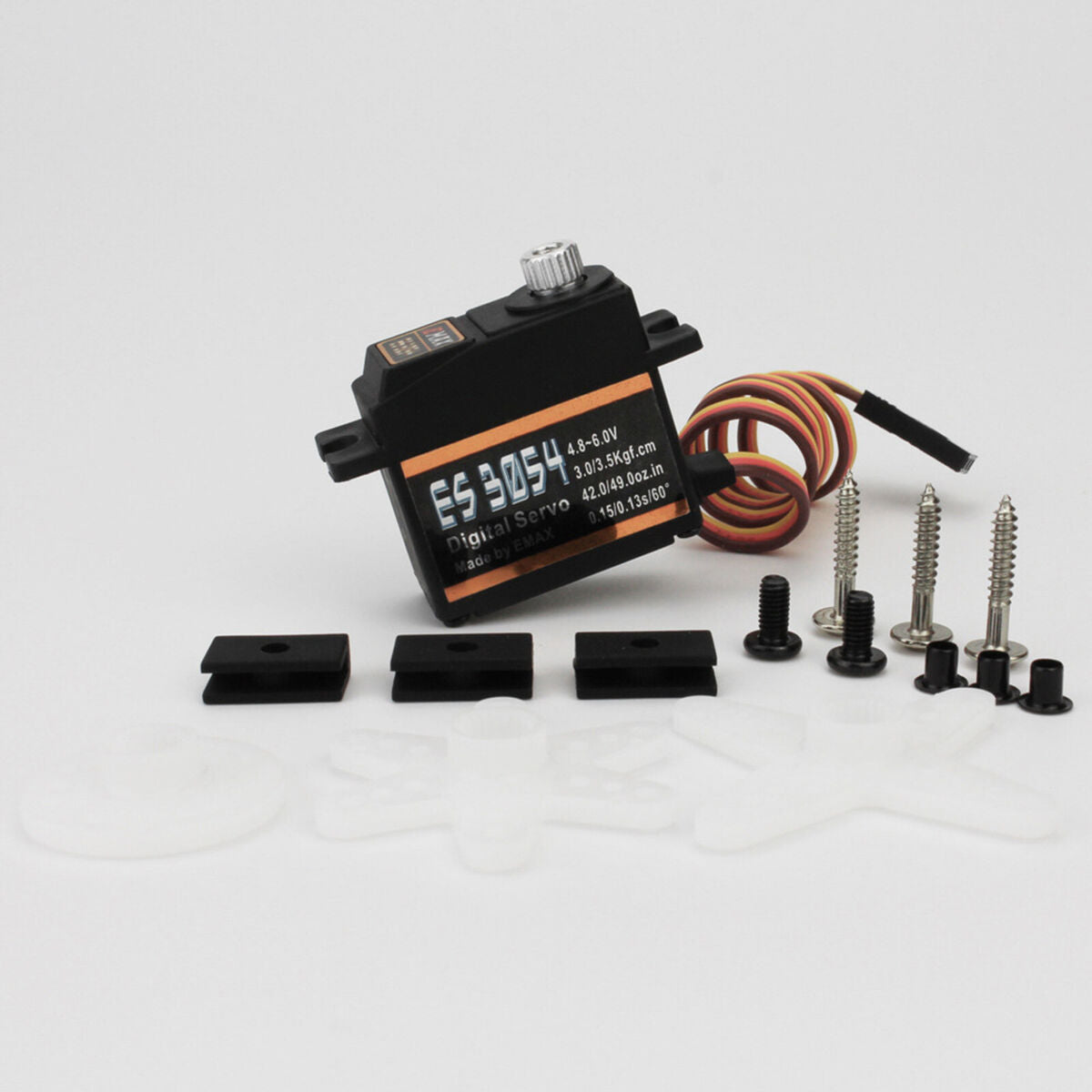 Emax ES3054 17g 3.5kg 0.13sec Metal Gear Digital Servo Kits for RC Aircraft