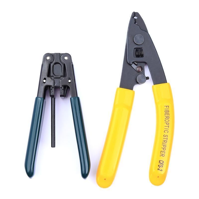 FTTH Fiber Cold Connection Tool Cleaver Power Meter Cable Tester Stripping Tool