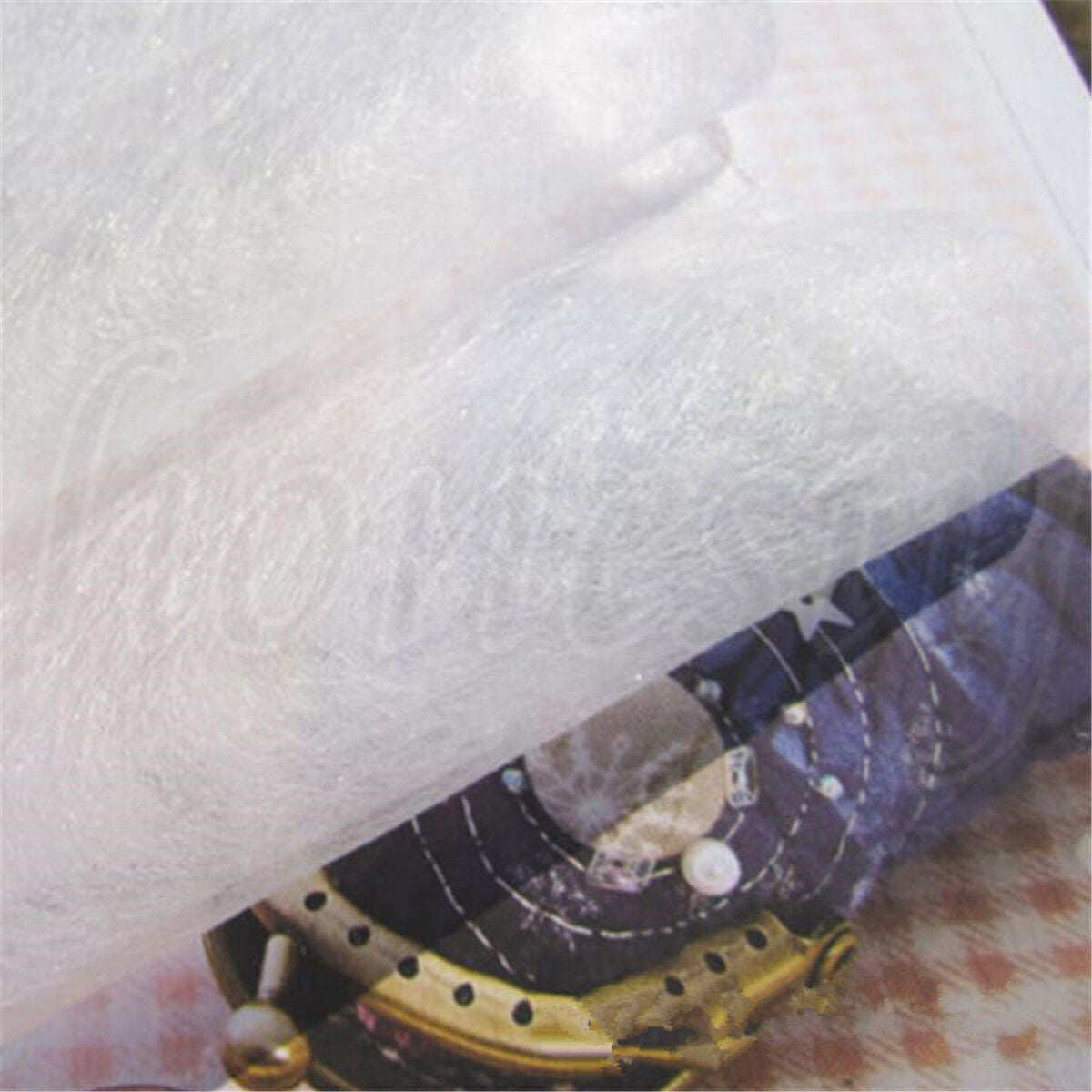 100CM Double Sided Fusible Interfacing Fabric Buckram Tape Non-woven DIY Cloth