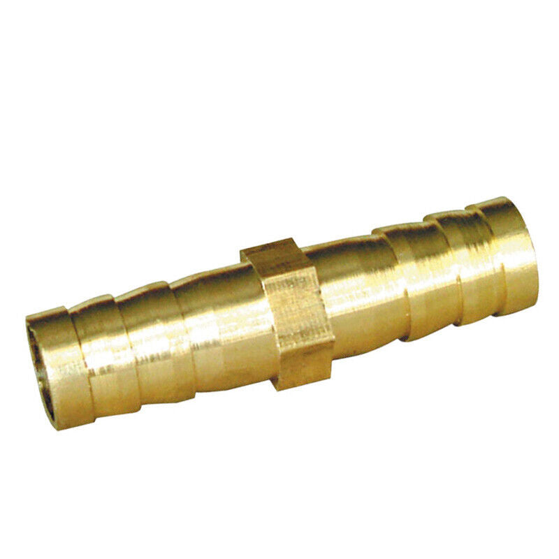 8pcs Brass 5/16" 8mm Straight Hose Barb Fitting Reducer Adapter Connector