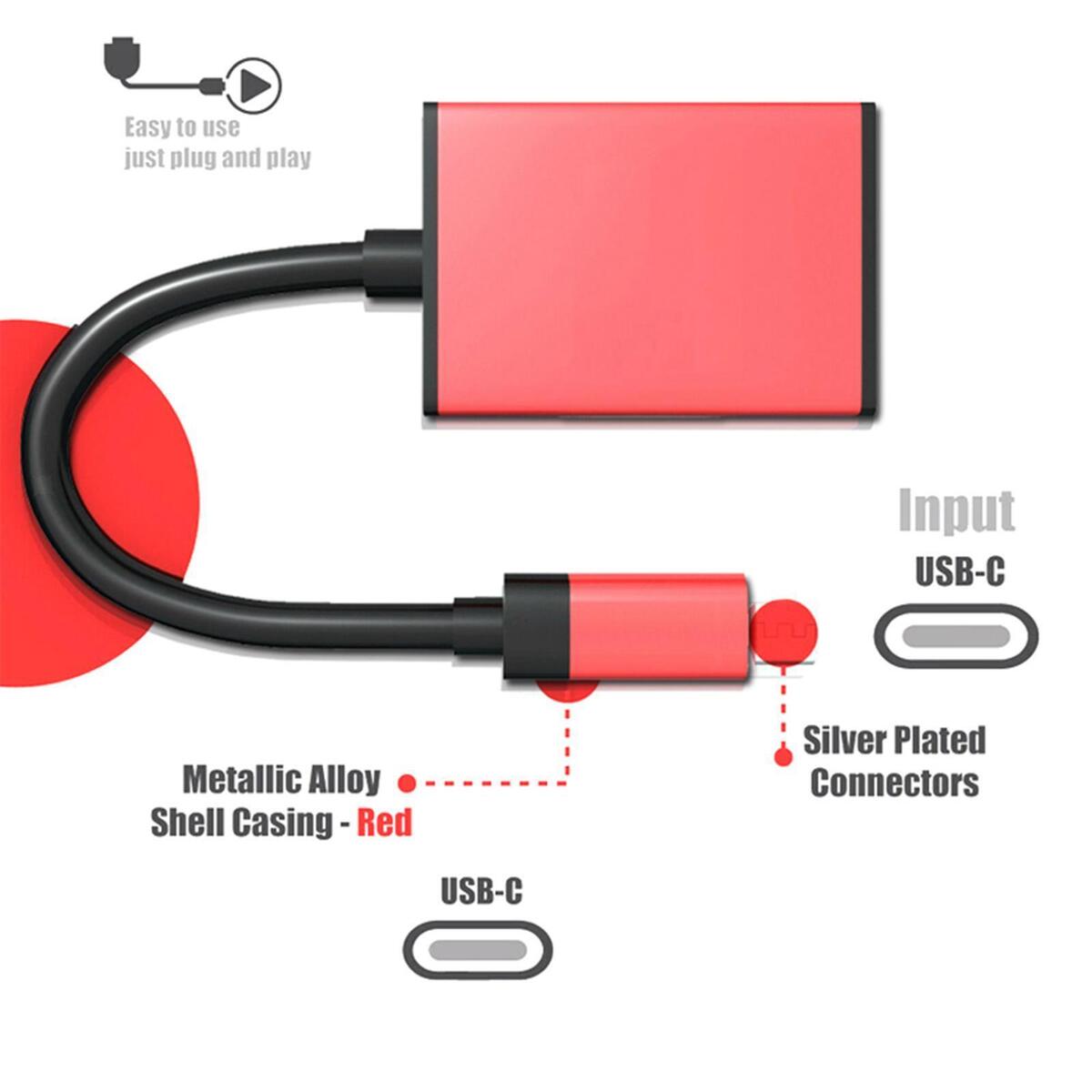 USB C to HDMI Adapter Cable USB C Adapter Type C to HDMI Adapter for Office