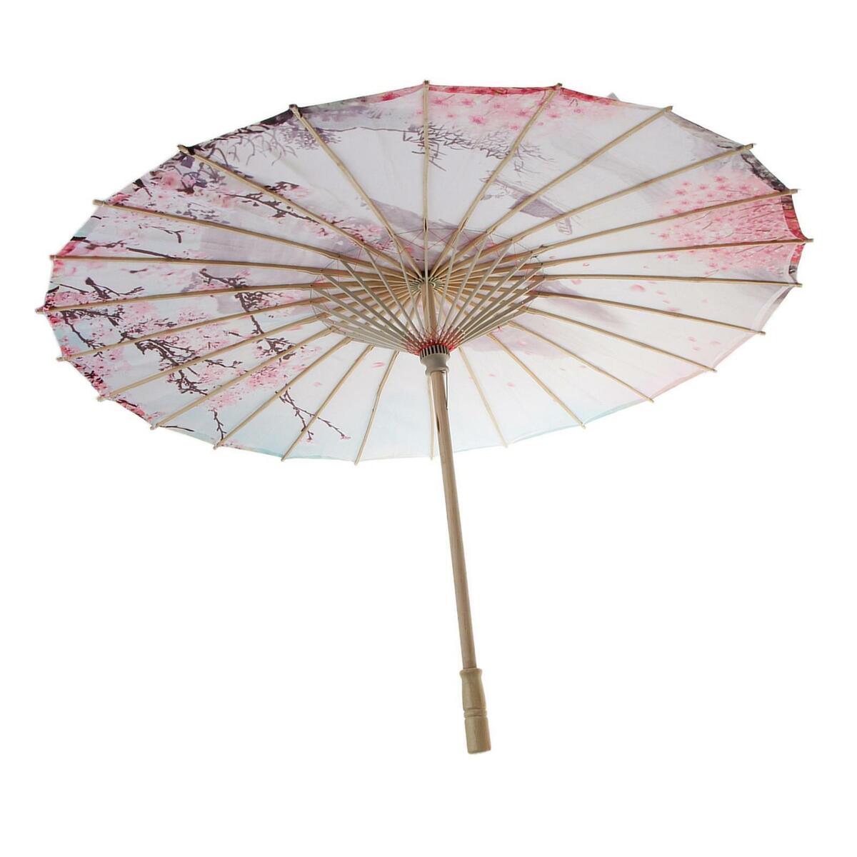 Set of 2 Oil Paper Umbrella Art Umbrella for Parties Decoration Other