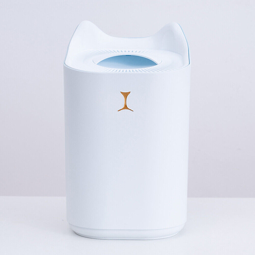 Large Capacity Home Air Humidifier Double Nozzle Fine Mist Sprayer (White)