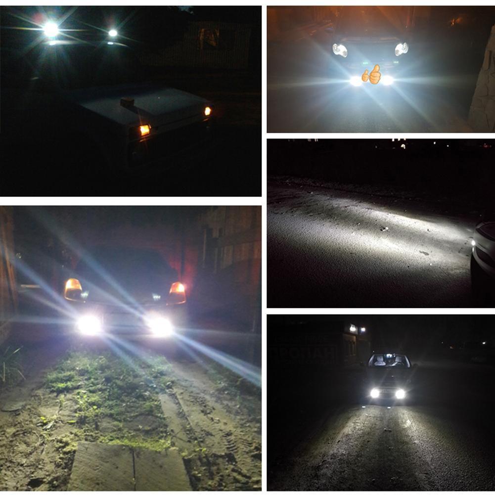 CNSUNNYLIGHT 1Pair Waterproof Car LED DRL Driving Daytime Running Lights