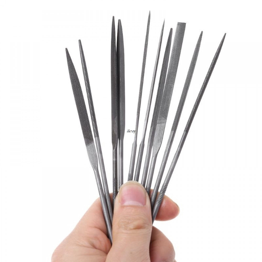 10pcs Needle File Set Precision Jewellers Small Jewelry Metal Hand Repair Tools
