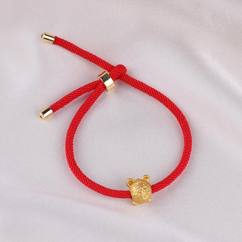 12 Chinese Zodiac Sign Animal Charm Bracelet Adjustable Lucky Red Bracelet
