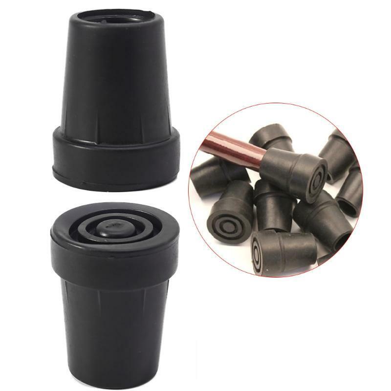 Walking Sticks Caps Ends Tip Protectors, Shock Absorbing and Enhanced Stability
