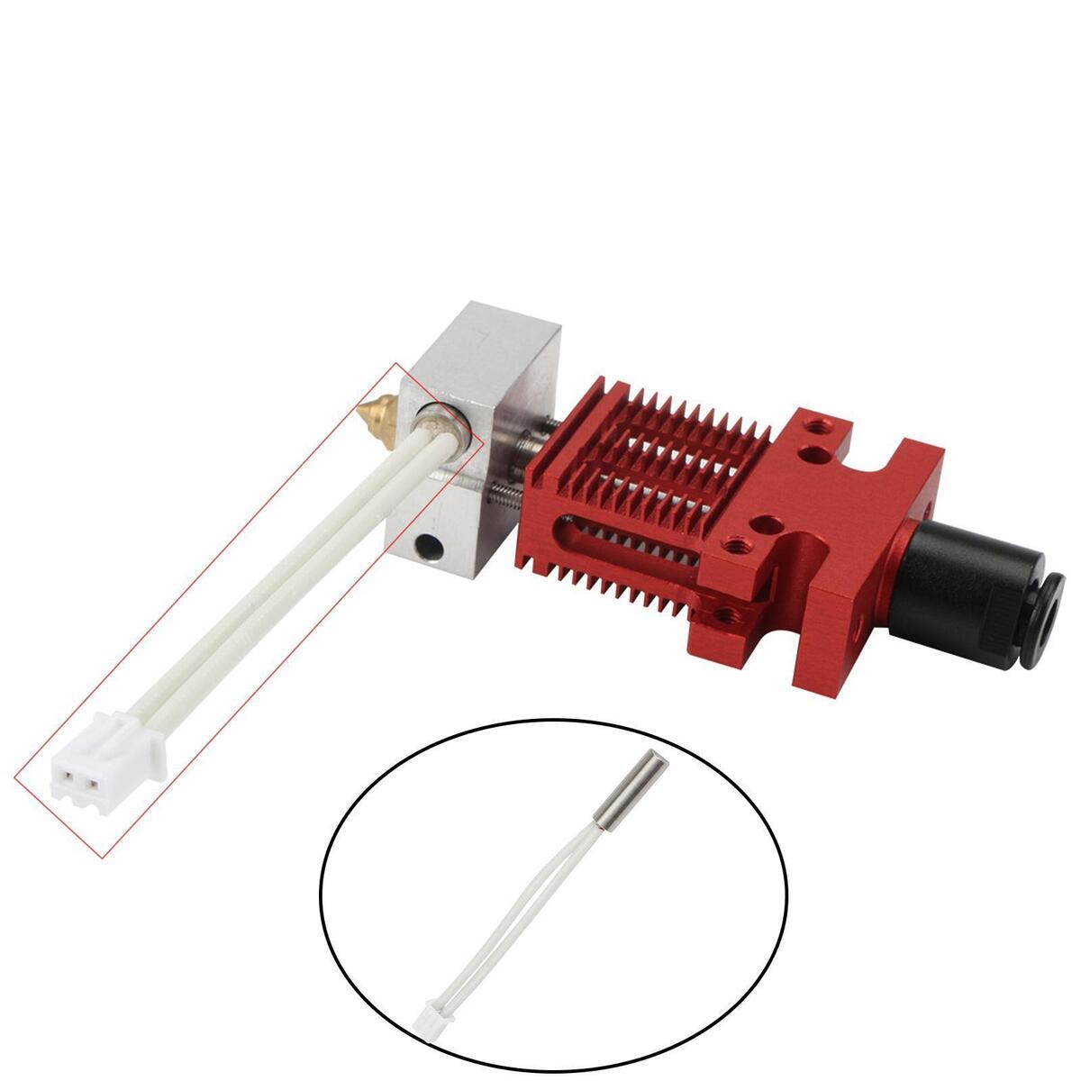 Cartouche chauffante, accessoires d'extrudeuse de remplacement pour