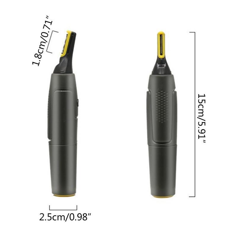 Electric Nose Hair Trimmer Ear Neck Eyebrow Shaver Men Women Clean Trimmer Razor