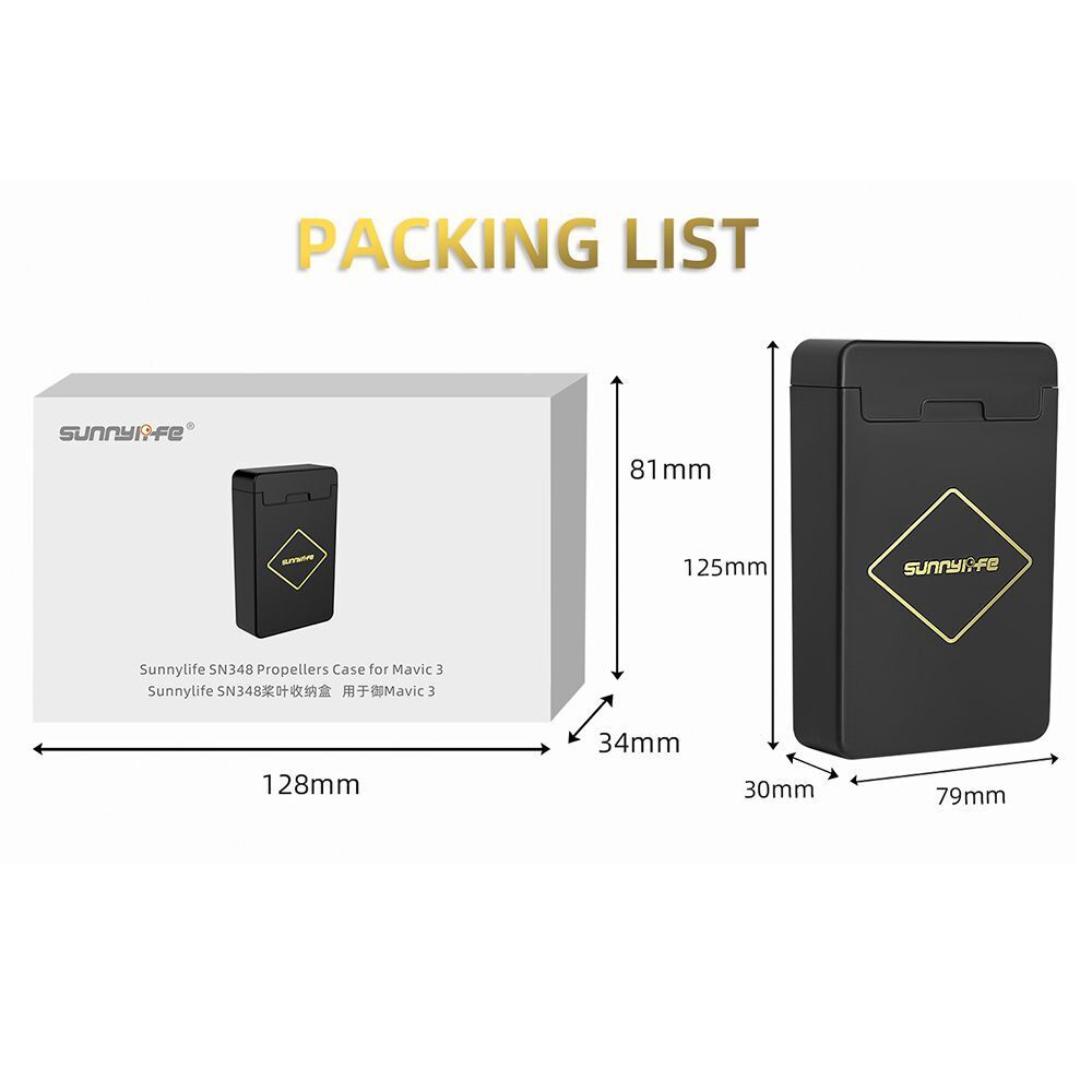Protection Box Wing For DJI Mavic 3 Paddle Storage Box For DJI Mavic 3
