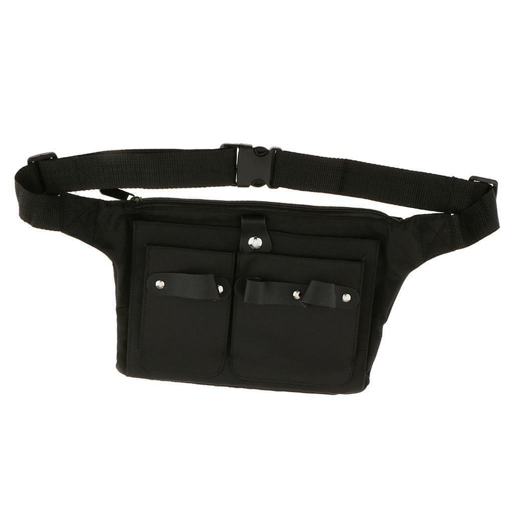 Canvas Salon Hairdressing Tool w/  Scissors Combs Brush Holder Pouch