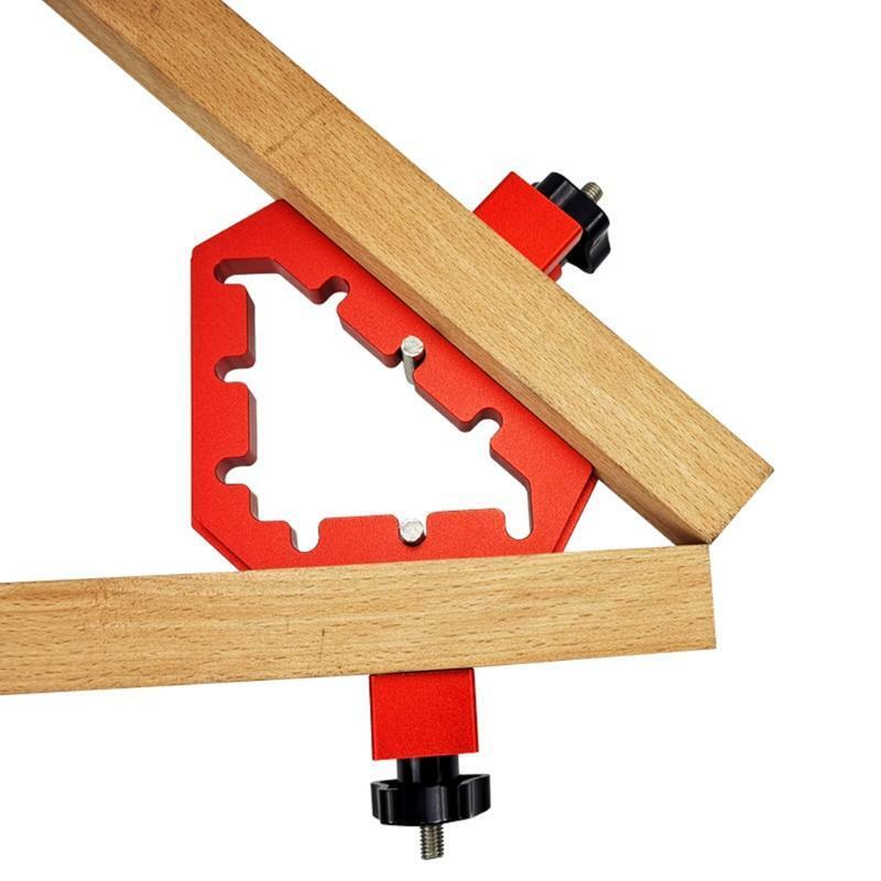 Woodworking Tools Auxiliary Fixture 45° 90° Right Angle L-shaped Corner Clamps