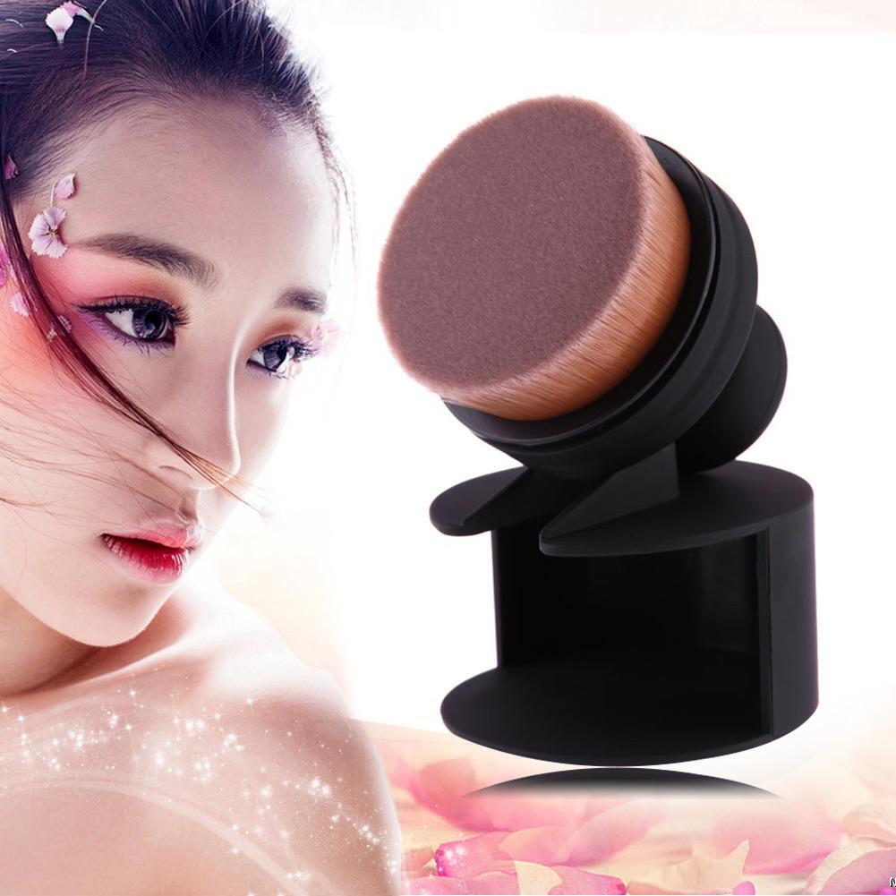 Matt Makeup Brush O-Shape Signet-Shape Portable Makeup Beauty Tool Brush
